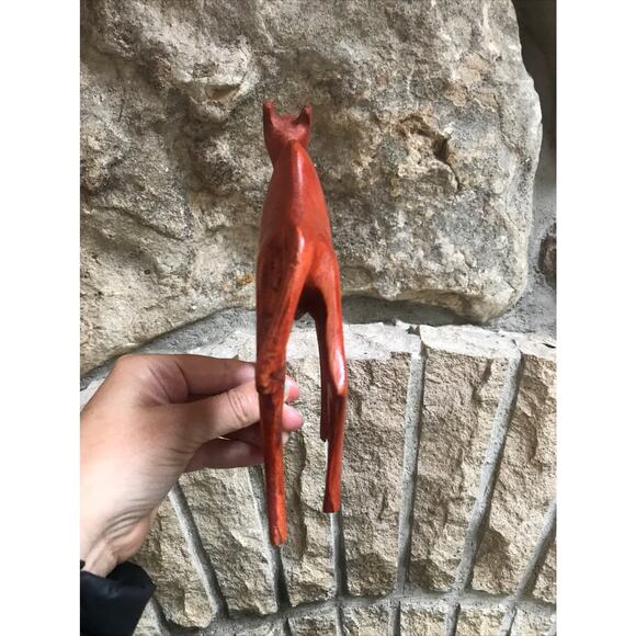 Camel Wood Figurine - Hand Carved Wooden Camel - Picture 5 of 6